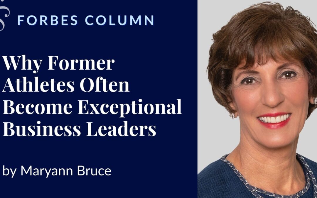 Why Former Athletes Often Become Exceptional Business Leaders
