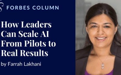 How Leaders Can Scale AI From Pilots to Real Results